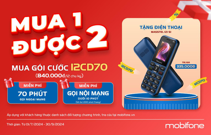 ‘4G trao tay, nhận ngay điện thoại’ từ MobiFone ‘4G trao tay, nhận ngay điện thoại’ từ MobiFone
