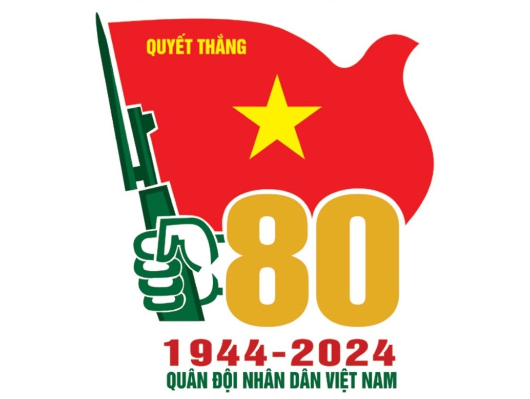 bộ quốc phòng ban hành biểu trưng kỷ niệm 80 năm ngày thành lập qĐnd việt nam hình ảnh 1 bo quoc phong ban hanh bieu trung ky niem 80 nam ngay thanh lap qDnd viet nam hinh anh 1
