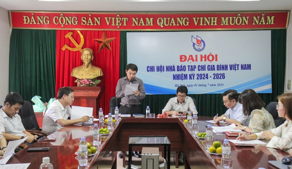 chi hoi nha bao tap chi gia dinh viet nam to chuc thanh cong dai hoi nhiem ky 2024 2026 hinh 1