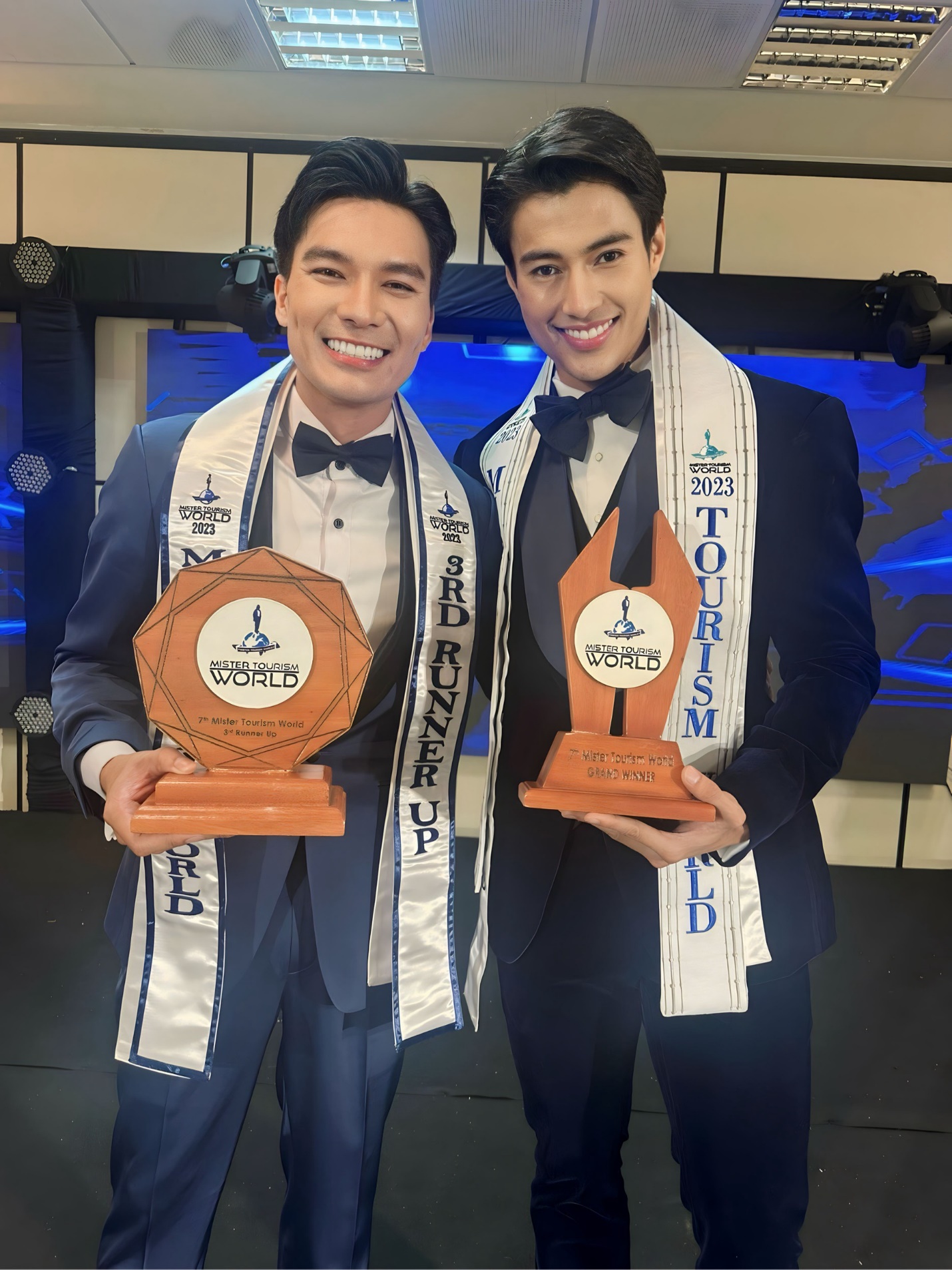 Đại diện Thái Lan đăng quang Mister Tourism World 2023, MC Quốc Trí giành giải Á vương 3 - Ảnh 1. Đại diện Thái Lan đăng quang Mister Tourism World 2023, MC Quốc Trí giành giải Á vương 3 - Ảnh 1.