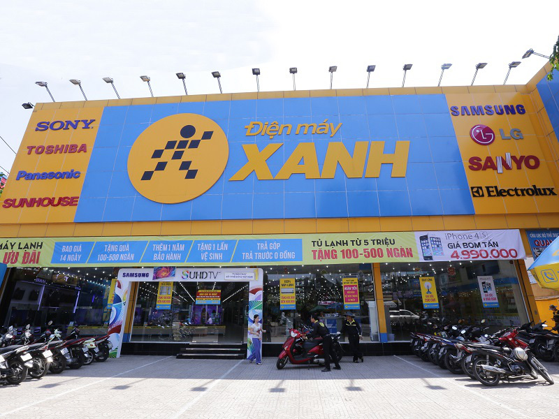 Đóng hàng trăm cửa hàng, doanh thu Thế Giới Di Động vẫn tăng ‘vù vù’- Ảnh 1. MWG đã đóng hơn 90 cửa hàng thuộc chuỗi Điện Máy Xanh - Ảnh minh họa: MWG