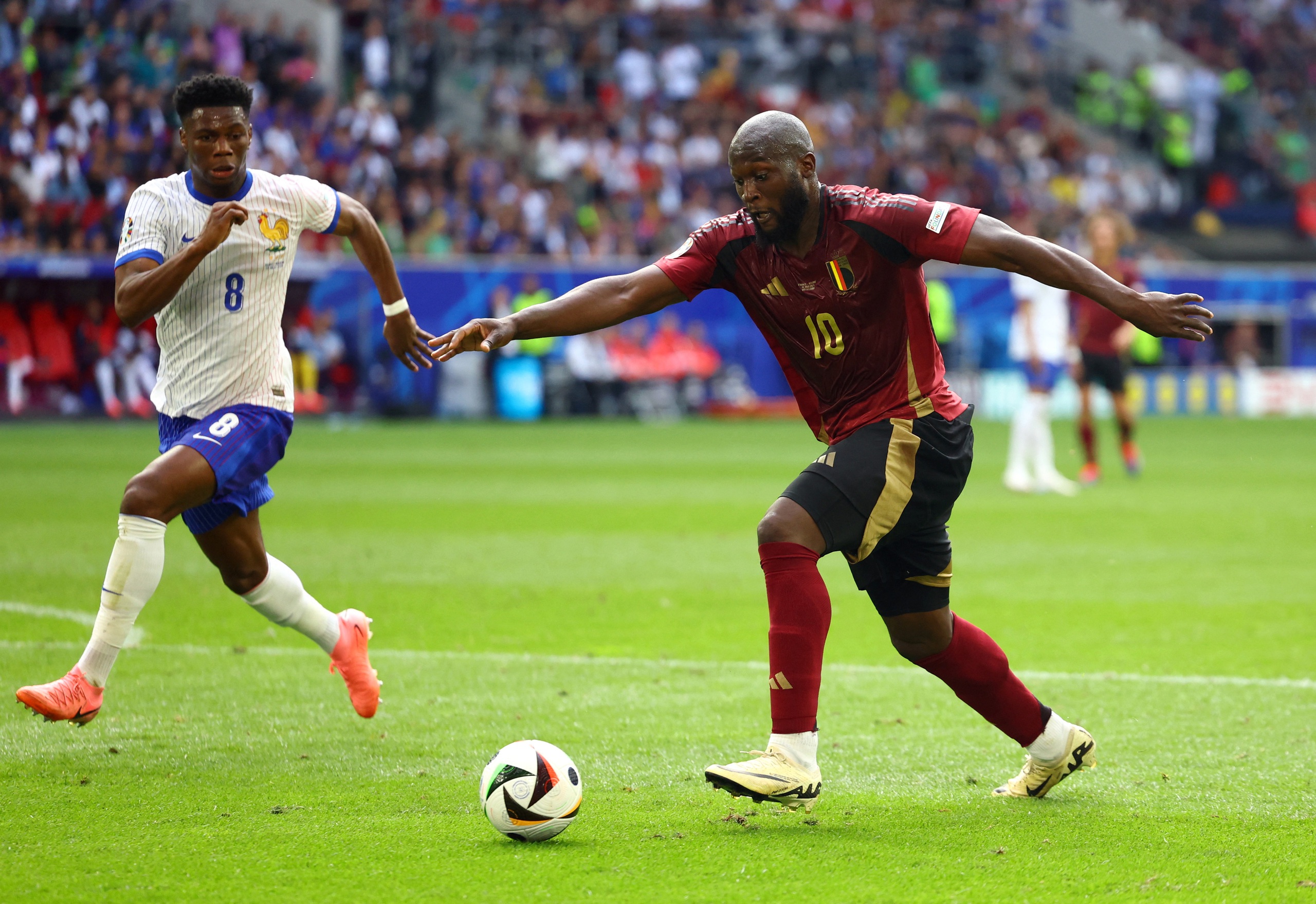 HLV tuyển Bỉ: Tiếc vì Lukaku không có bàn thắng ở Euro 2024!- Ảnh 1. HLV tuyển Bỉ: Tiếc vì Lukaku không có bàn thắng ở Euro 2024!- Ảnh 1.