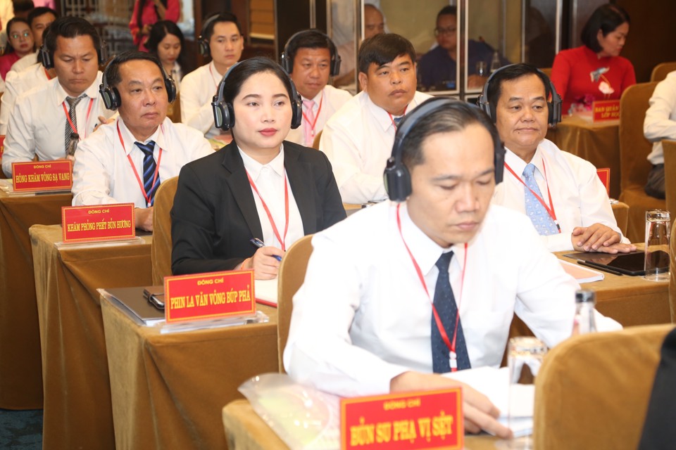 Các học viên tham gia lớp học.