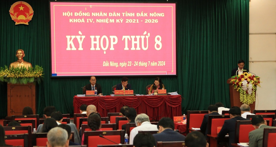 Kỳ họp thứ 8, HĐND tỉnh sẽ quyết nghị nhiều nội dung quan trọng của tỉnh Đắk Nông