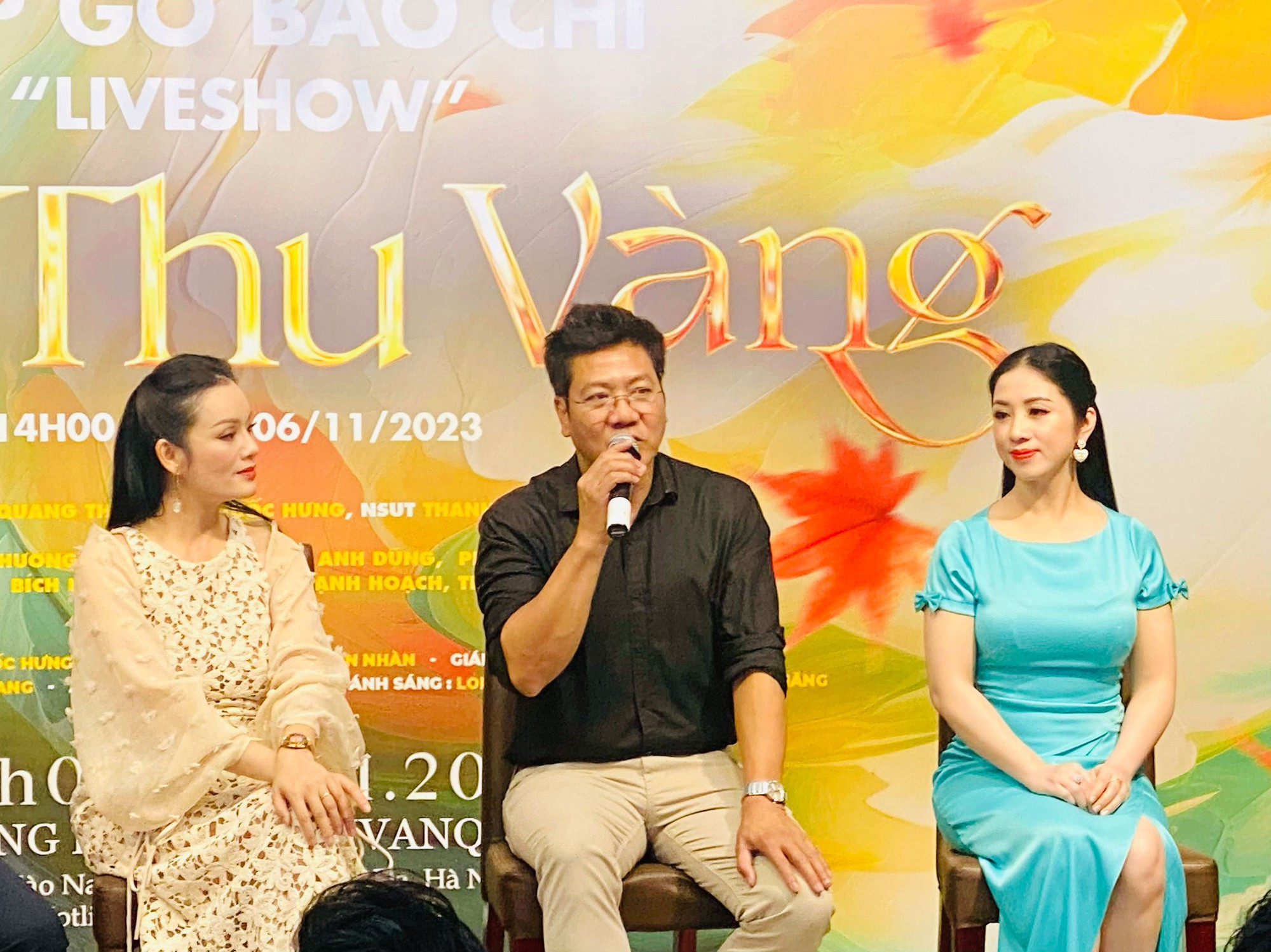 Mùa thu vàng quy tụ nhiều thế hệ nghệ sĩ nổi tiếng - Ảnh 1. Mùa thu vàng quy tụ nhiều thế hệ nghệ sĩ nổi tiếng - Ảnh 1.