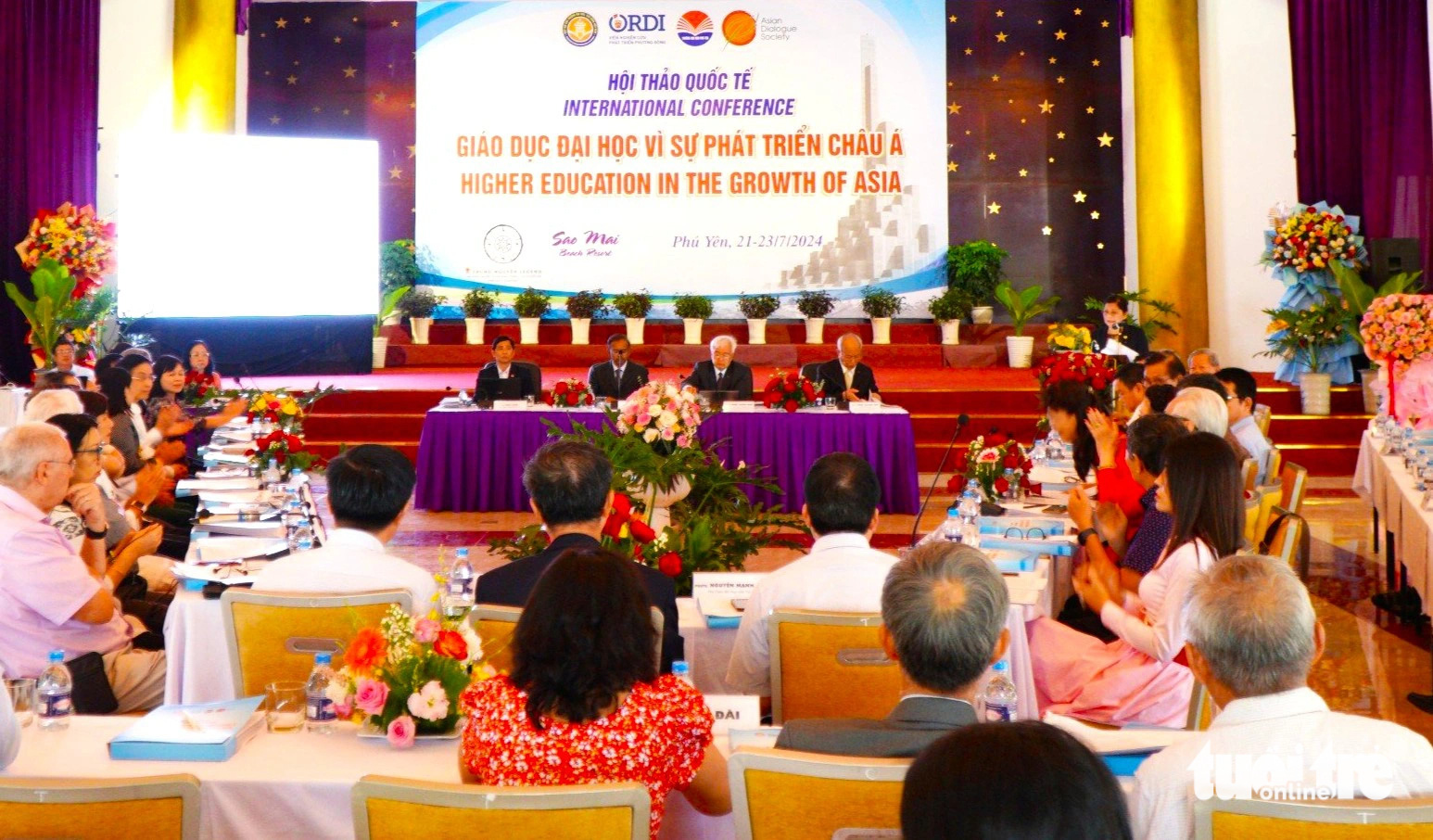Quang cảnh Hội thảo quốc tế Giáo dục đại học vì sự phát triển châu Á - Ảnh: NGUYỄN HOÀNG Quang cảnh hội thảo quốc tế "Giáo dục đại học vì sự phát triển châu Á" - Ảnh: NGUYỄN HOÀNG