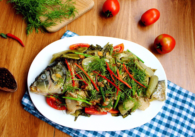 Những món ngon từ dưa cải chua - Ảnh 2. Những món ngon từ dưa cải chua - Ảnh 2.