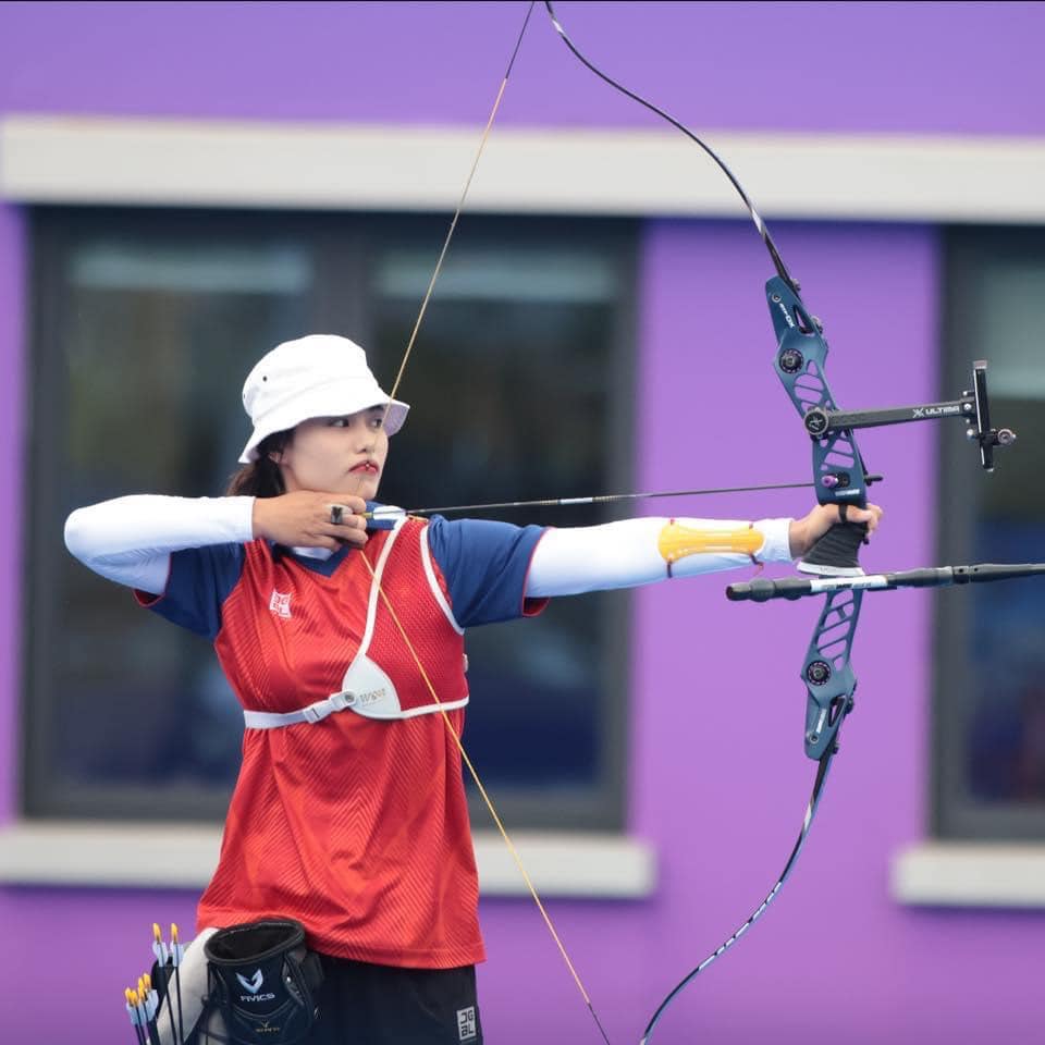 Nóng: Nữ cung thủ xinh đẹp giúp Việt Nam có tấm vé thứ 14 đến Olympic Paris 2024- Ảnh 1. Nóng: Nữ cung thủ xinh đẹp giúp Việt Nam có tấm vé thứ 14 đến Olympic Paris 2024- Ảnh 1.