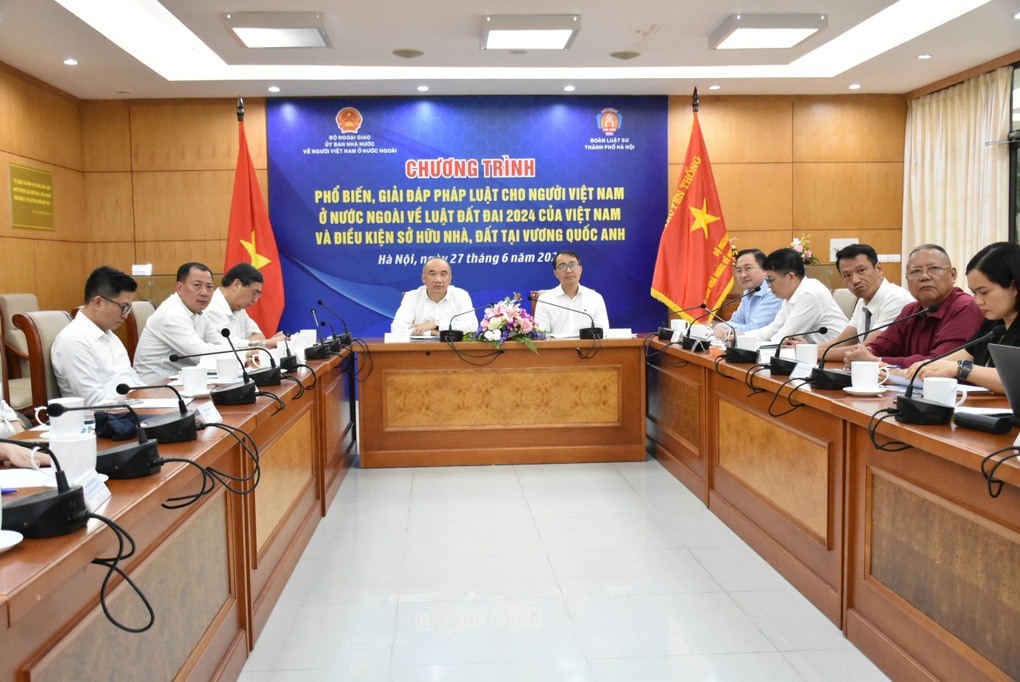 Phổ biến, giải đáp thắc mắc cho kiều bào về Luật Đất đai 2024 - 1 Phổ biến, giải đáp thắc mắc cho kiều bào về Luật Đất đai 2024 - 1