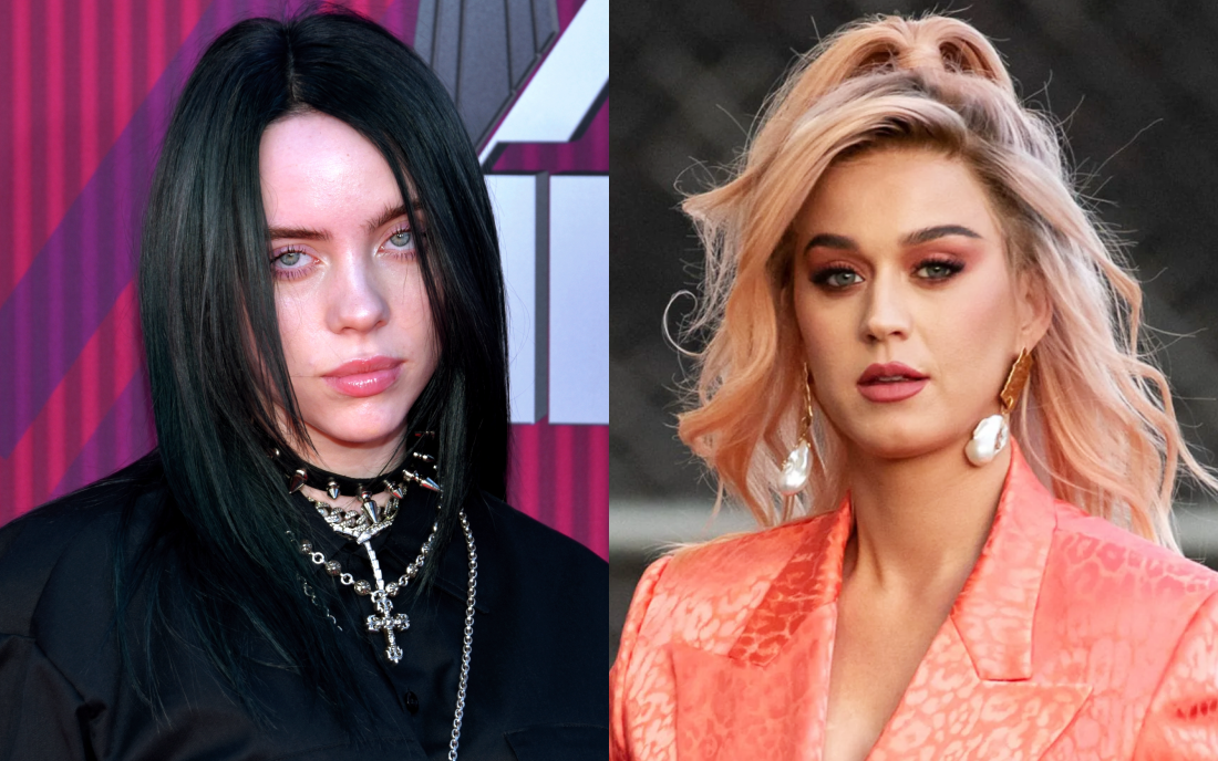 Từ trái qua: Billie Eilish, Katy Perry và hơn 200 nghệ sĩ ký phản đối chỉ trích AI deepfake - Ảnh: Guardian Sự bùng nổ của các nhạc sĩ AI và những bản cover giả giọng- Ảnh 4.