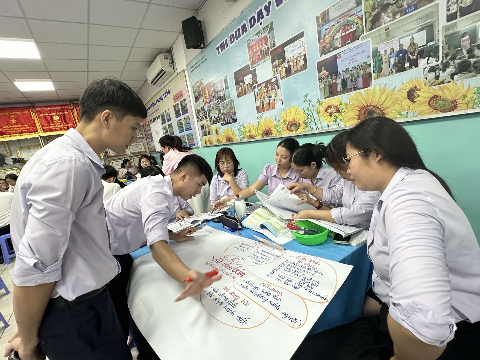 TP.HCM tập huấn giáo viên về sách giáo khoa cho năm học mới- Ảnh 1. TP.HCM tập huấn giáo viên về sách giáo khoa cho năm học mới- Ảnh 1.
