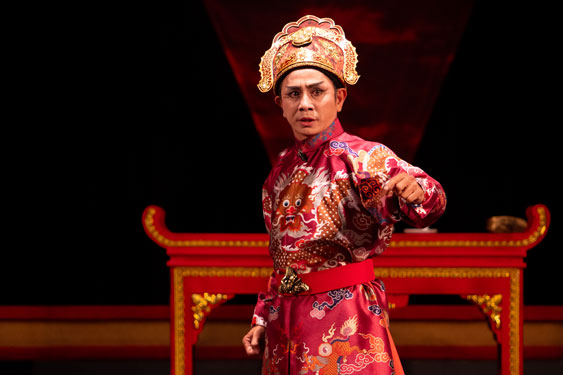 Diễn viên Đình Toàn trong vai Tả quân Lê Văn DuyệtẢnh: AN HOÀNG Diễn viên Đình Toàn trong vai Tả quân Lê Văn DuyệtẢnh: AN HOÀNG