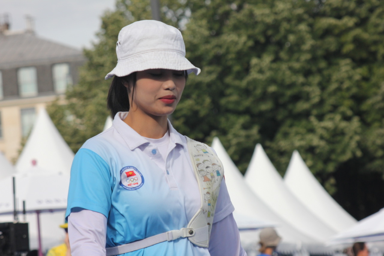 Đỗ Thị Ánh Nguyệt: 'Tôi hơi run nhưng sẽ cố gắng vượt qua cung thủ Iran'- Ảnh 1. Đỗ Thị Ánh Nguyệt: 'Tôi hơi run nhưng sẽ cố gắng vượt qua cung thủ Iran'- Ảnh 1.