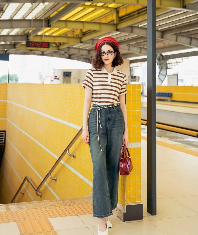 Tôn lên dáng vẻ năng động, khỏe khoắn với những thiết kế từ denim- Ảnh 1. Tôn lên dáng vẻ năng động, khỏe khoắn với những thiết kế từ denim- Ảnh 1.