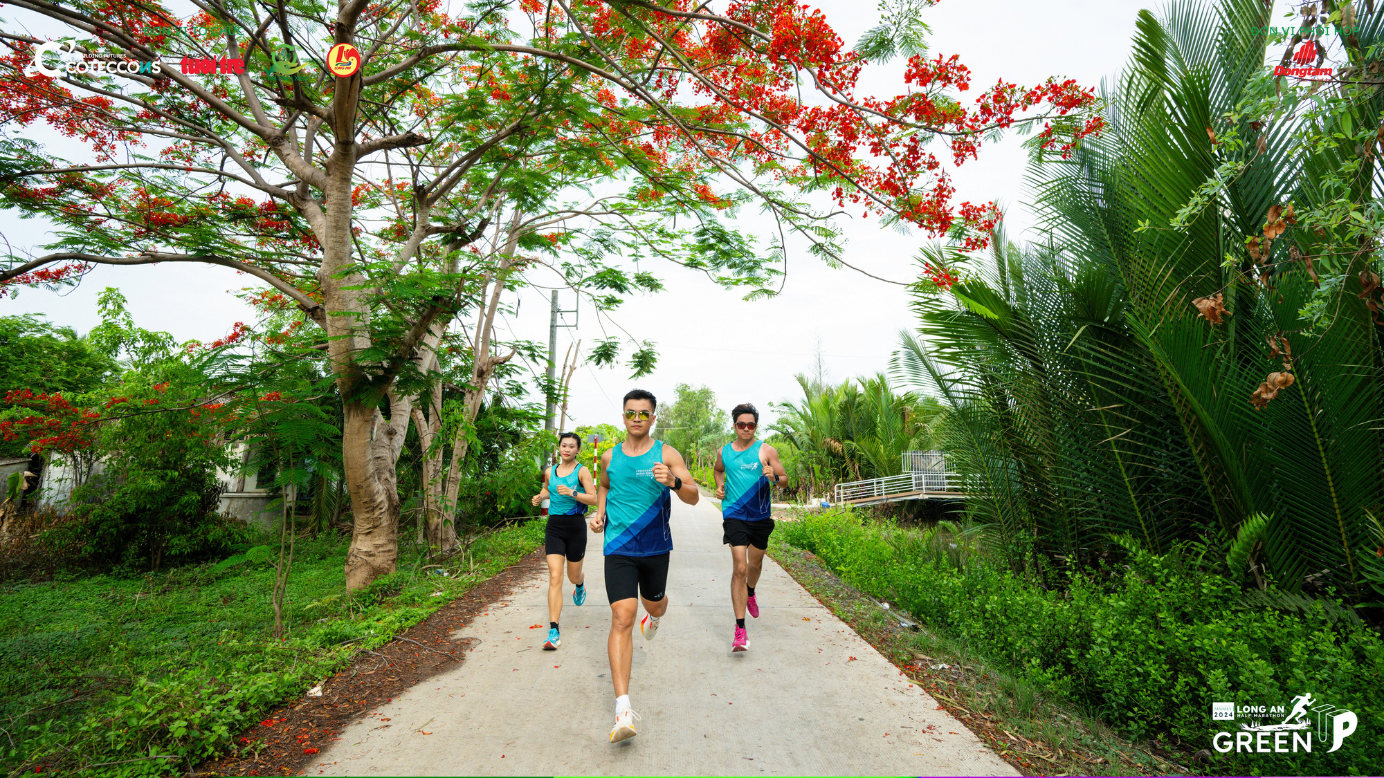 Ưu đãi đặc biệt cho bạn đọc Tuổi Trẻ tham gia Giải chạy GreenUP Marathon 2024- Ảnh 1. Giải chạy hứa hẹn đem đến những trải nghiệm độc đáo, mới lạ cho vận động viên tham gia.