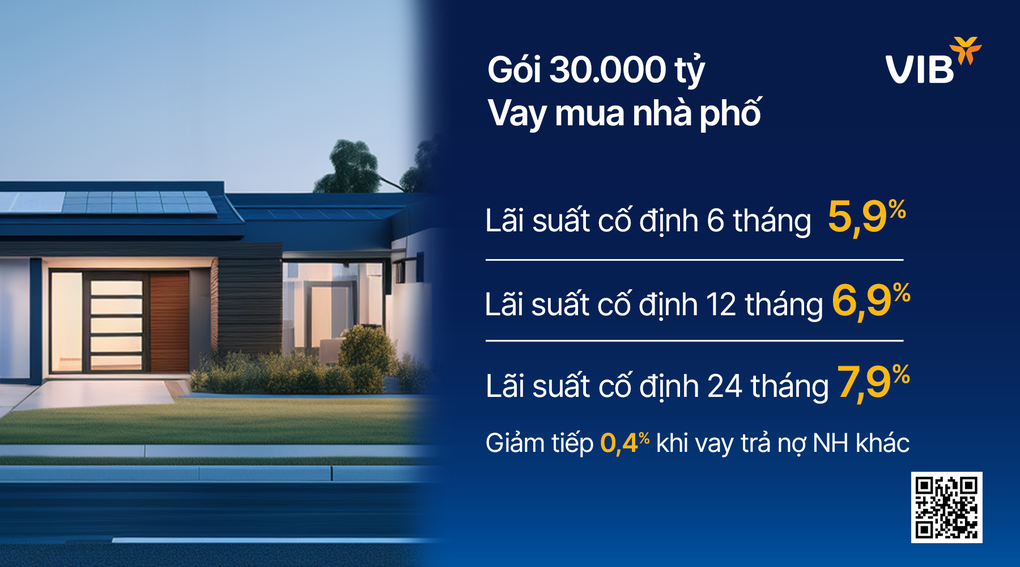 VIB ra mắt gói vay nhà phố trị giá 30.000 tỷ đồng, lãi suất từ 5,9% - 2 VIB ra mắt gói vay nhà phố trị giá 30.000 tỷ đồng, lãi suất từ 5,9% - 2