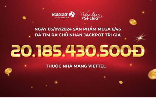 Vietlott nói gì khi vé số điện toán liên tục trúng giải Jackpot?- Ảnh 1. Vietlott nói gì khi vé số điện toán liên tục trúng giải Jackpot?- Ảnh 1.