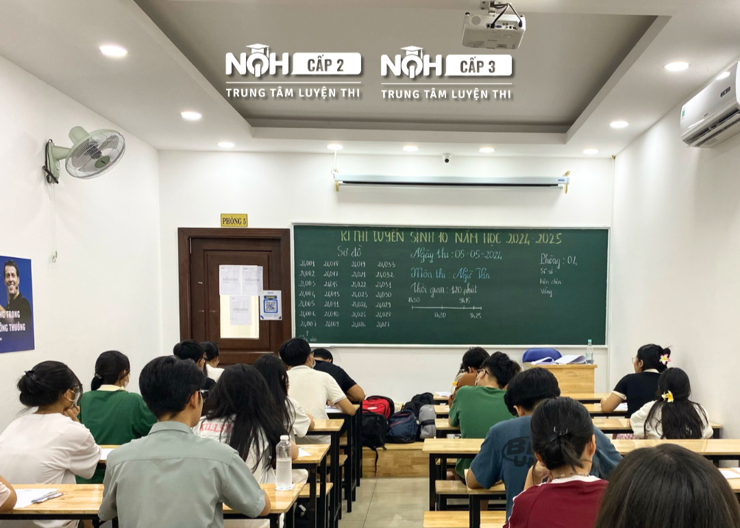 Hình ảnh của kỳ thi "Thi Thử Sợ Thật" dành cho học sinh khối 9 do đội ngũ giáo viên Hệ thống giáo dục NQH tổ chức Hình ảnh của kỳ thi "Thi Thử Sợ Thật" dành cho học sinh khối 9 do đội ngũ giáo viên Hệ thống giáo dục NQH tổ chức