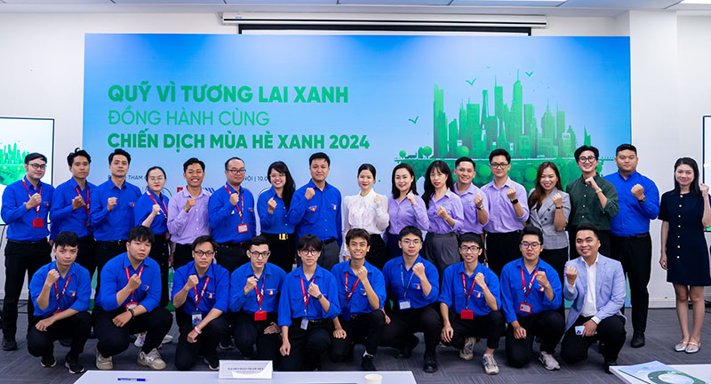 Quỹ “Vì tương lai xanh” đồng hành cùng “Mùa hè xanh” 2024 Quỹ “Vì tương lai xanh” đồng hành cùng “Mùa hè xanh” 2024