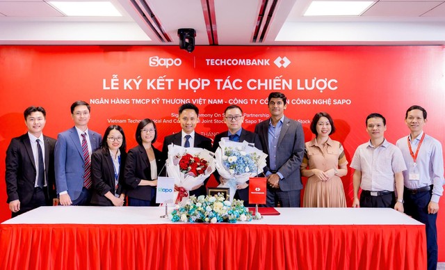 Sapo và Techcombank hợp tác chiến lược nâng tầm giải pháp tài chính số - Vietnam.vn Sapo và Techcombank hợp tác chiến lược nâng tầm giải pháp tài chính số