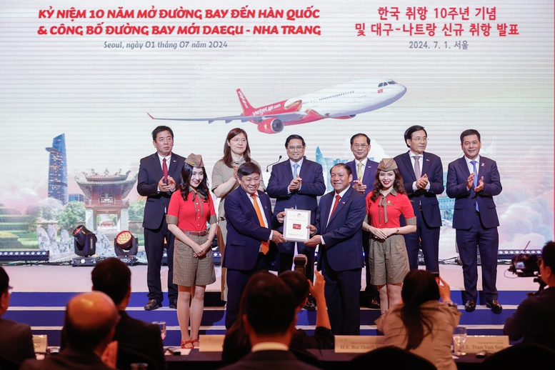 Vietjet công bố đường bay mới tới Hàn Quốc - Vietnam.vn Vietjet công bố đường bay mới tới Hàn Quốc