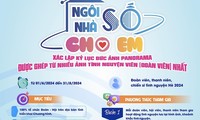 Gửi ảnh tình nguyện, góp sức xây nhà cho thiếu nhi đặc biệt khó khăn