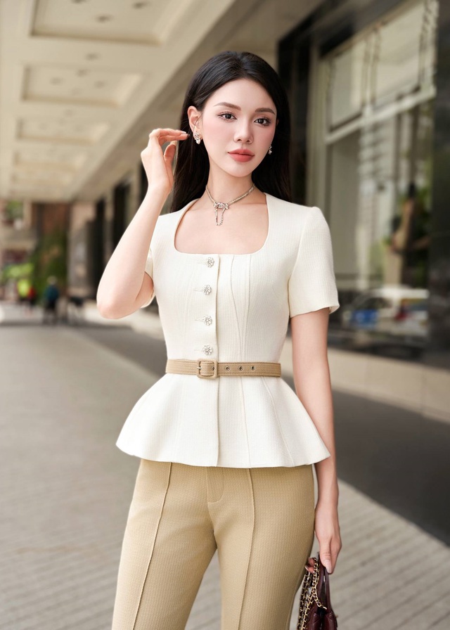 Cách diện đồ tone sur tone không bao giờ nhàm chán- Ảnh 3. Cách diện đồ tone sur tone không bao giờ nhàm chán- Ảnh 3.