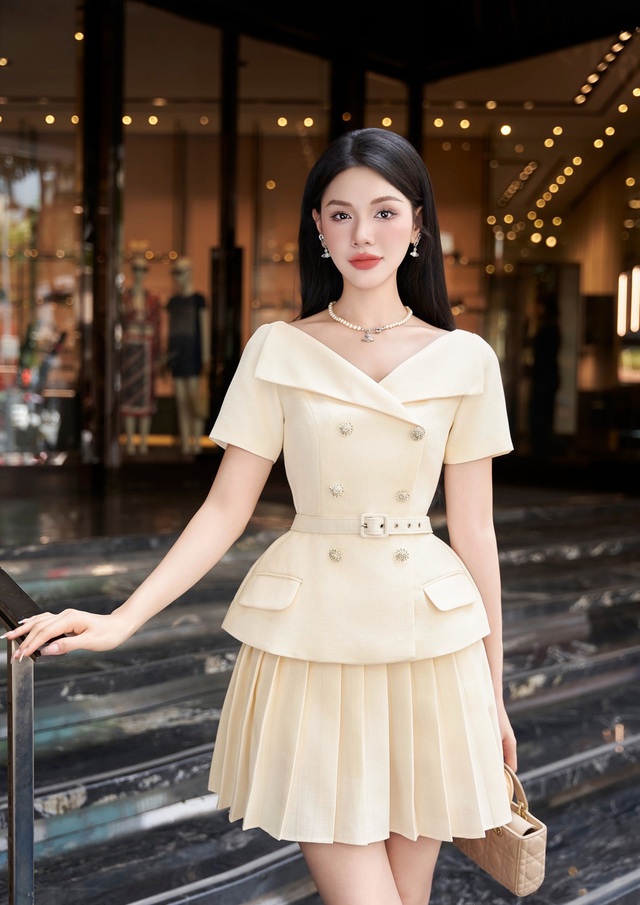 Cách diện đồ tone sur tone không bao giờ nhàm chán- Ảnh 8. Cách diện đồ tone sur tone không bao giờ nhàm chán- Ảnh 8.