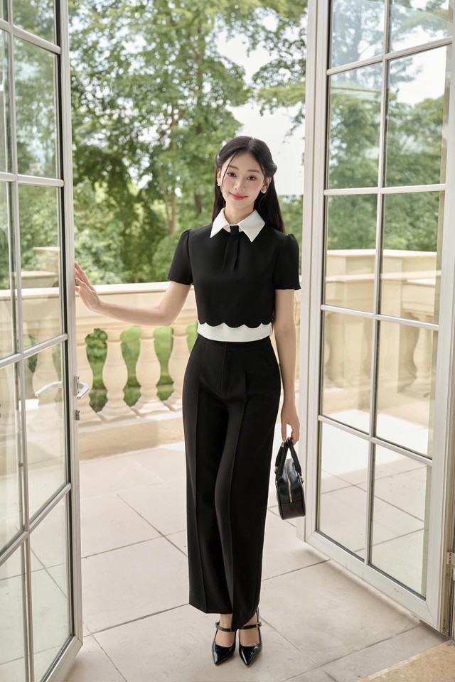 Mê hoặc mọi ánh nhìn với các set đồ tiểu thư- Ảnh 3. Mê hoặc mọi ánh nhìn với các set đồ tiểu thư- Ảnh 3.