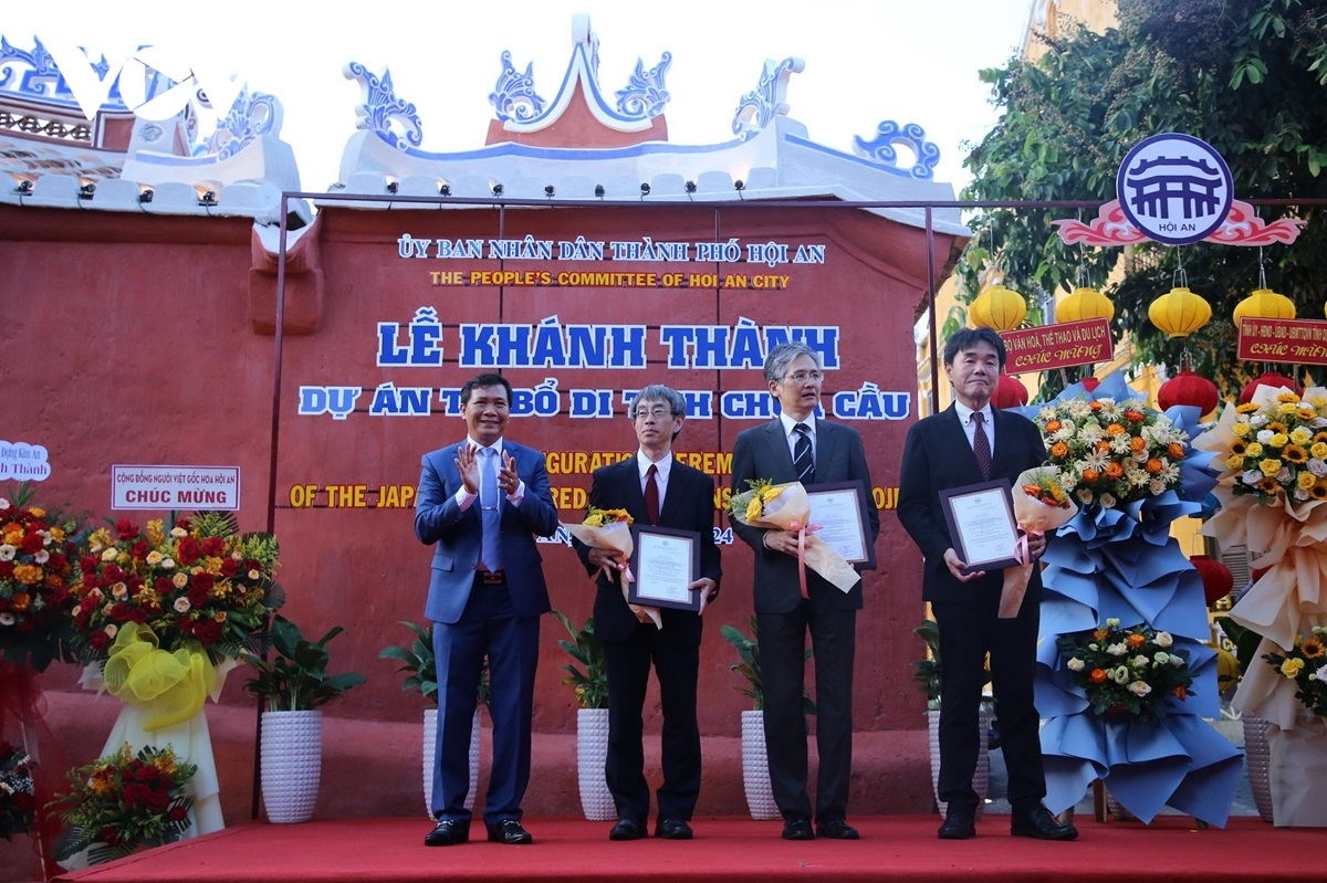 khánh thành dự án tu bổ di tích chùa cầu hình ảnh 4 khanh thanh du an tu bo di tich chua cau hinh anh 4