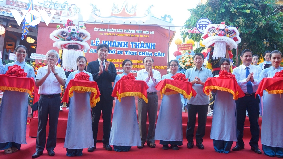 khánh thành dự án tu bổ di tích chùa cầu hình ảnh 5 khanh thanh du an tu bo di tich chua cau hinh anh 5