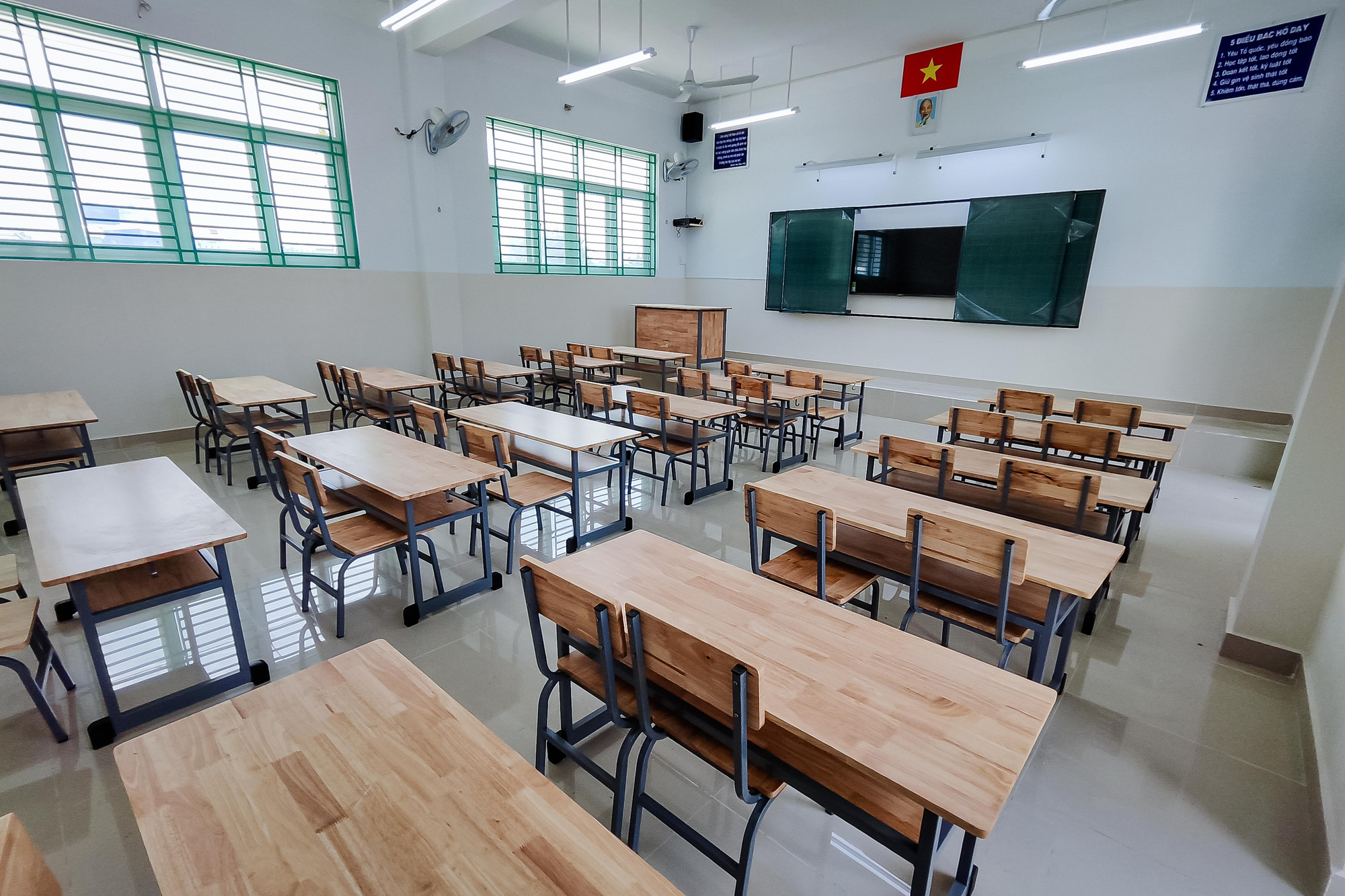 7 ngôi trường mới khang trang ở Bình Tân sẵn sàng đón học sinh- Ảnh 4. 7 ngôi trường mới khang trang ở Bình Tân sẵn sàng đón học sinh- Ảnh 4.