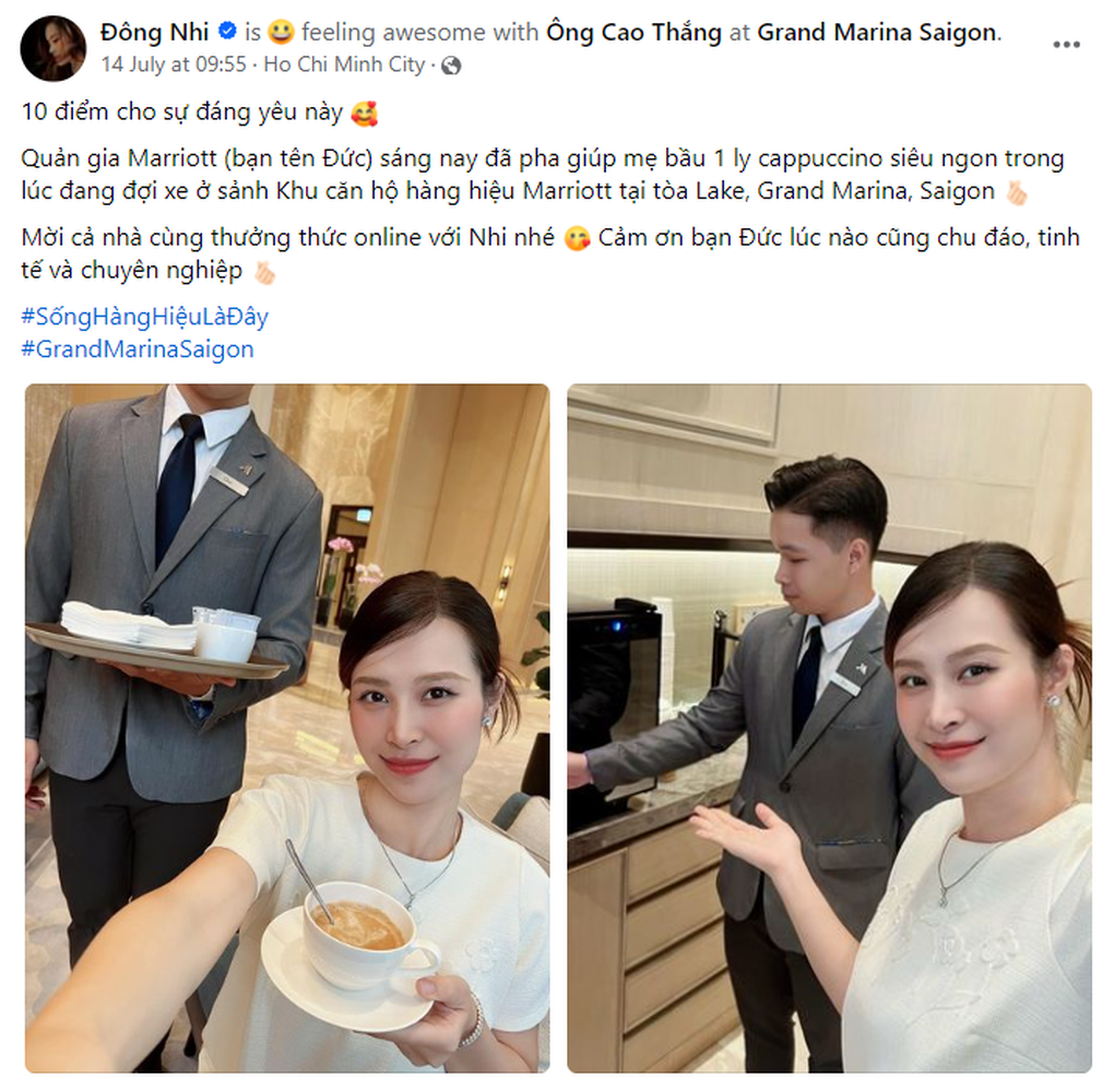 Đông Nhi và Ông Cao Thắng tiết lộ cuộc sống xa xỉ tại Grand Marina, Saigon - 3 Đông Nhi và Ông Cao Thắng tiết lộ cuộc sống xa xỉ tại Grand Marina, Saigon - 3