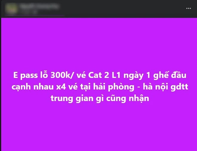 Phe vé nhóm Blackpink diễn Hà Nội gặp thời sau đêm đầu - Ảnh 3. Phe vé nhóm Blackpink diễn Hà Nội gặp thời sau đêm đầu - Ảnh 3.