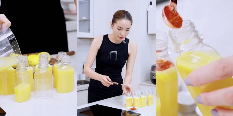 Kỳ Duyên công bố loại nước uống giữ bụng phẳng, eo săn chắc- Ảnh 10. Kỳ Duyên công bố loại nước uống giữ bụng phẳng, eo săn chắc- Ảnh 10.
