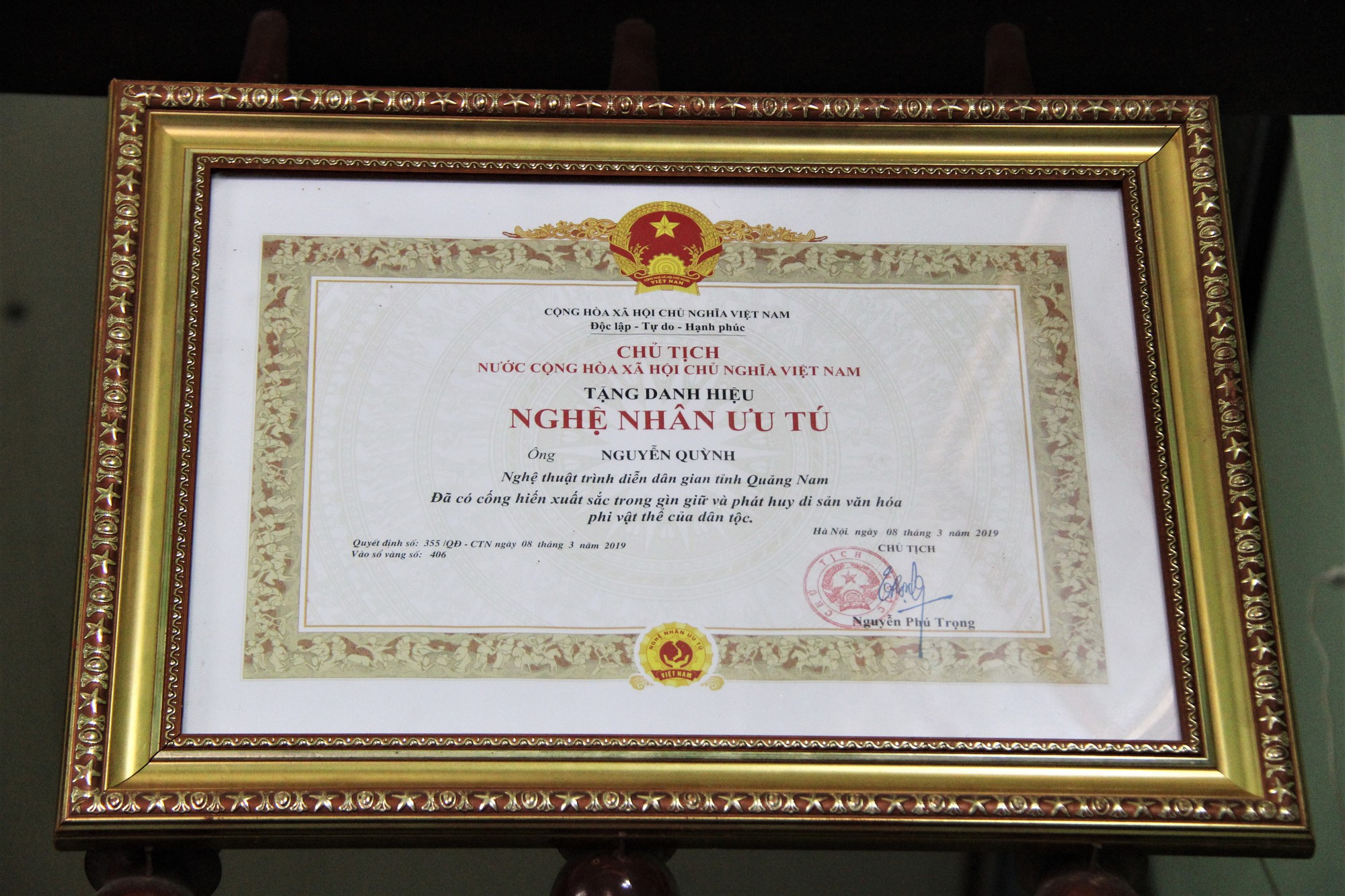 Mai vàng tri ân vinh danh Nghệ nhân dân gian Nguyễn Quỳnh - Ảnh 4. Mai vàng tri ân vinh danh Nghệ nhân dân gian Nguyễn Quỳnh - Ảnh 4.