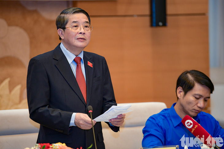 Phó chủ tịch Quốc hội: Doanh nhân có thể già đi nhưng doanh nghiệp phải luôn luôn trẻ- Ảnh 4. Phó chủ tịch Quốc hội Nguyễn Đức Hải phát biểu tại buổi gặp mặt