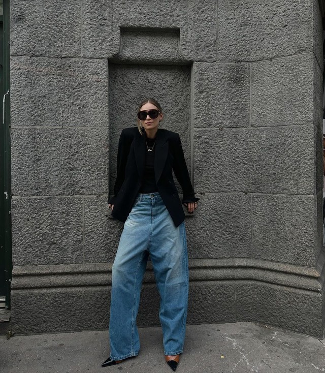 Quần âu, jeans, quần ống rộng suông dài tôn dáng hiệu quả nhất- Ảnh 2. Quần âu, jeans, quần ống rộng suông dài tôn dáng hiệu quả nhất- Ảnh 2.