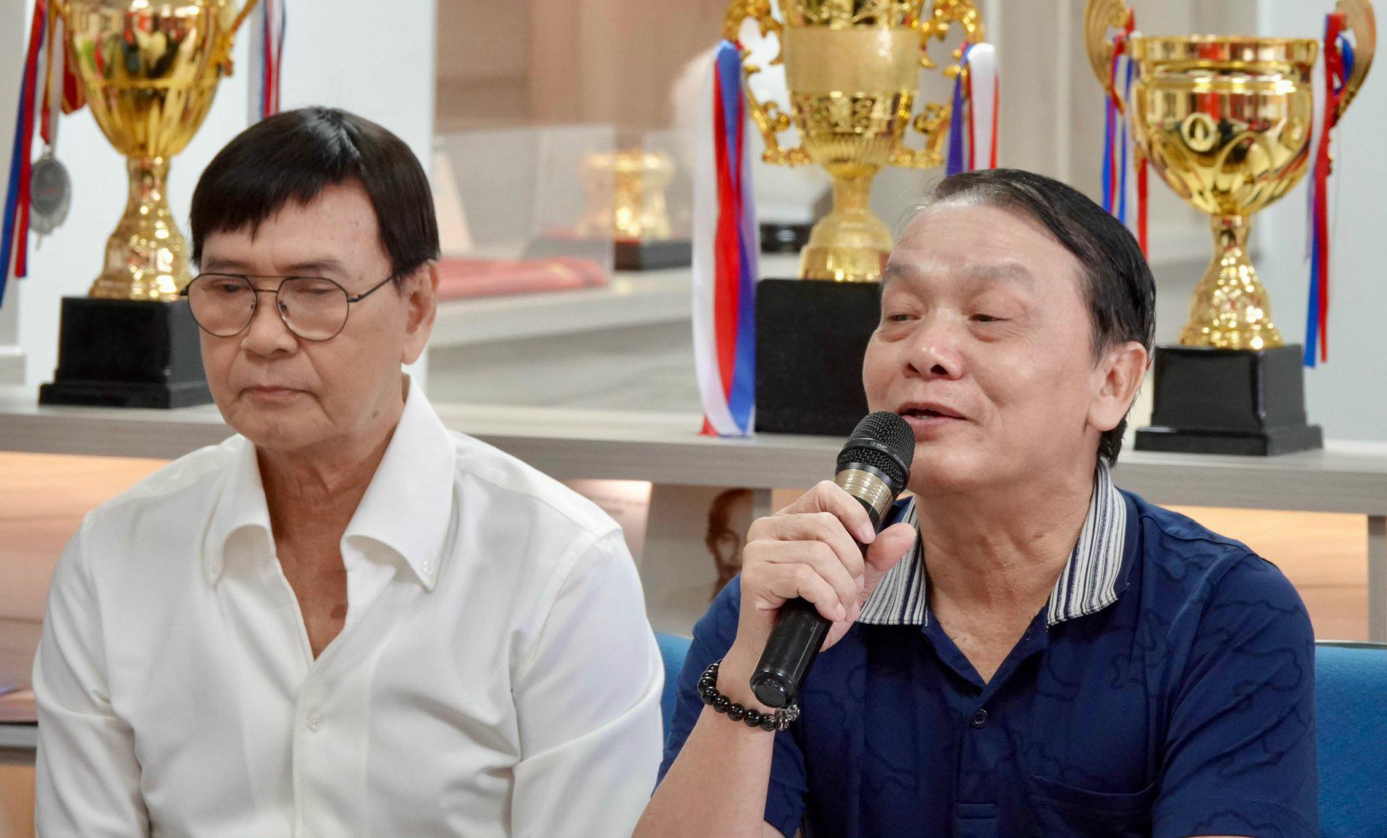 NSƯT Thanh Điền và soạn giả Hoàng Song Việt trải lòng với Mai Vàng tri ân - Ảnh 2. NSƯT Thanh Điền và soạn giả Hoàng Song Việt trải lòng với Mai Vàng tri ân - Ảnh 2.