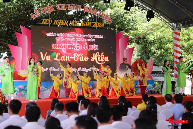 Khai mạc lễ hội Vu Lan báo hiếu – Ngũ Hành Sơn năm 2024 - Ảnh 2. Khai mạc lễ hội Vu Lan báo hiếu – Ngũ Hành Sơn năm 2024 - Ảnh 2.