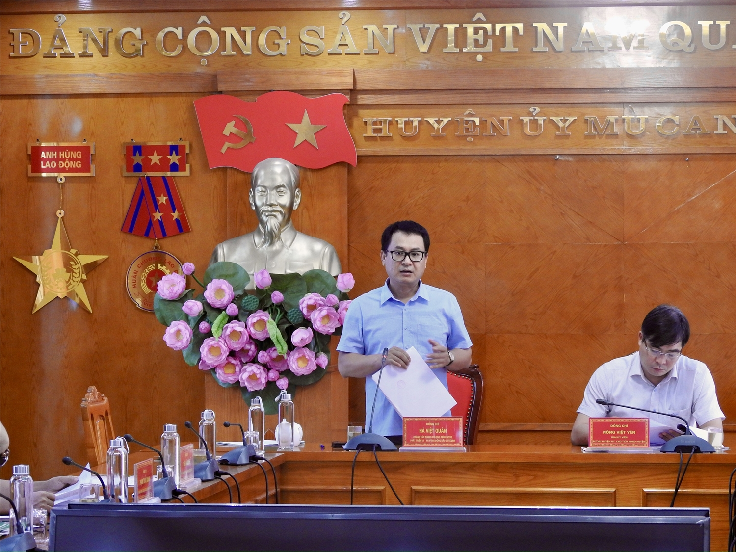 Ông Hà Việt Quân, Chánh Văn phòng Điều phối Chương trình MTQG 1719 phát biểu tại Chương trình Ông Hà Việt Quân, Chánh Văn phòng Điều phối Chương trình MTQG 1719 phát biểu tại Chương trình