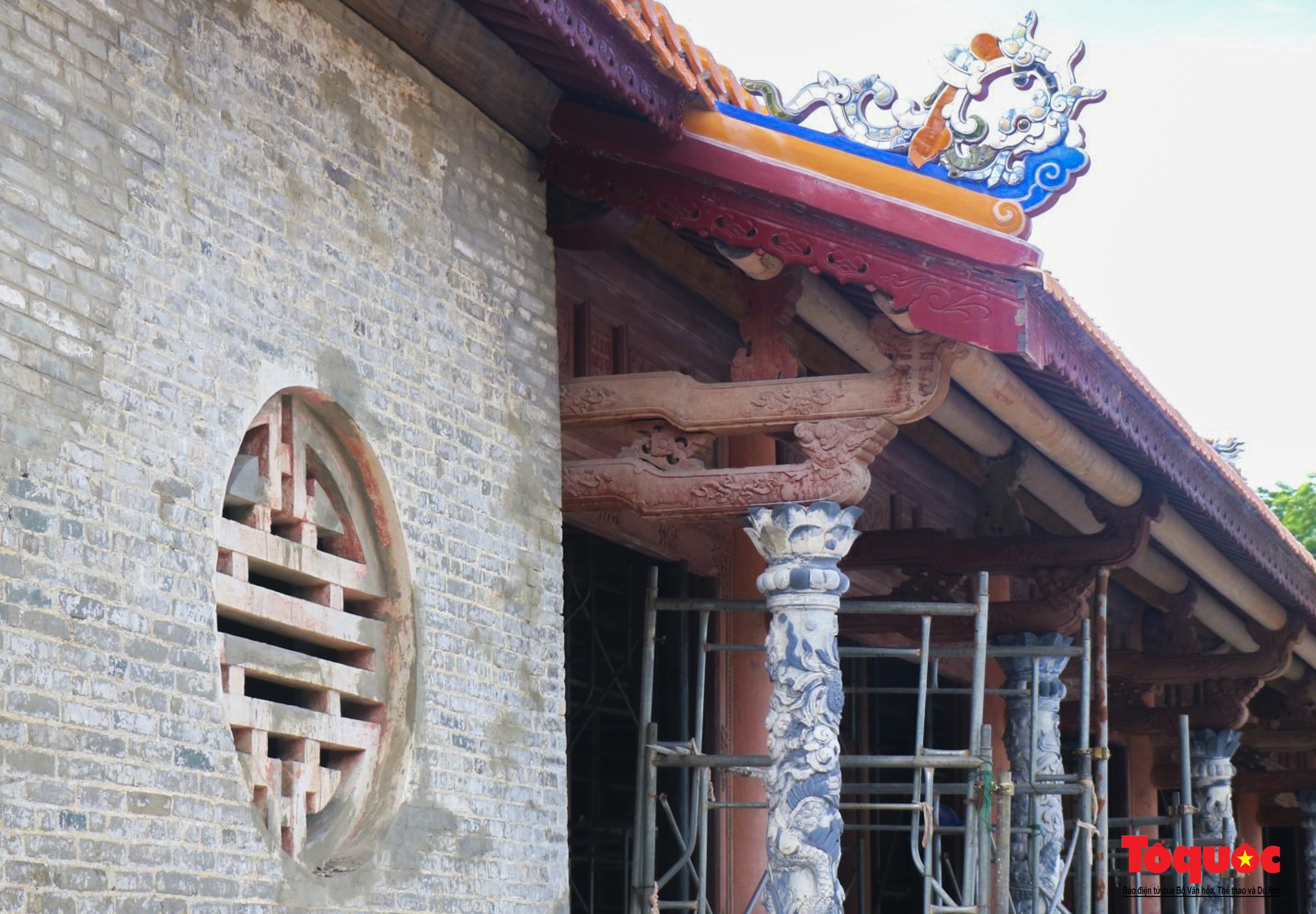 Diện mạo điện Thái Hòa sau gần 3 năm "đại trùng tu" - Ảnh 3. Diện mạo điện Thái Hòa sau gần 3 năm "đại trùng tu" - Ảnh 3.