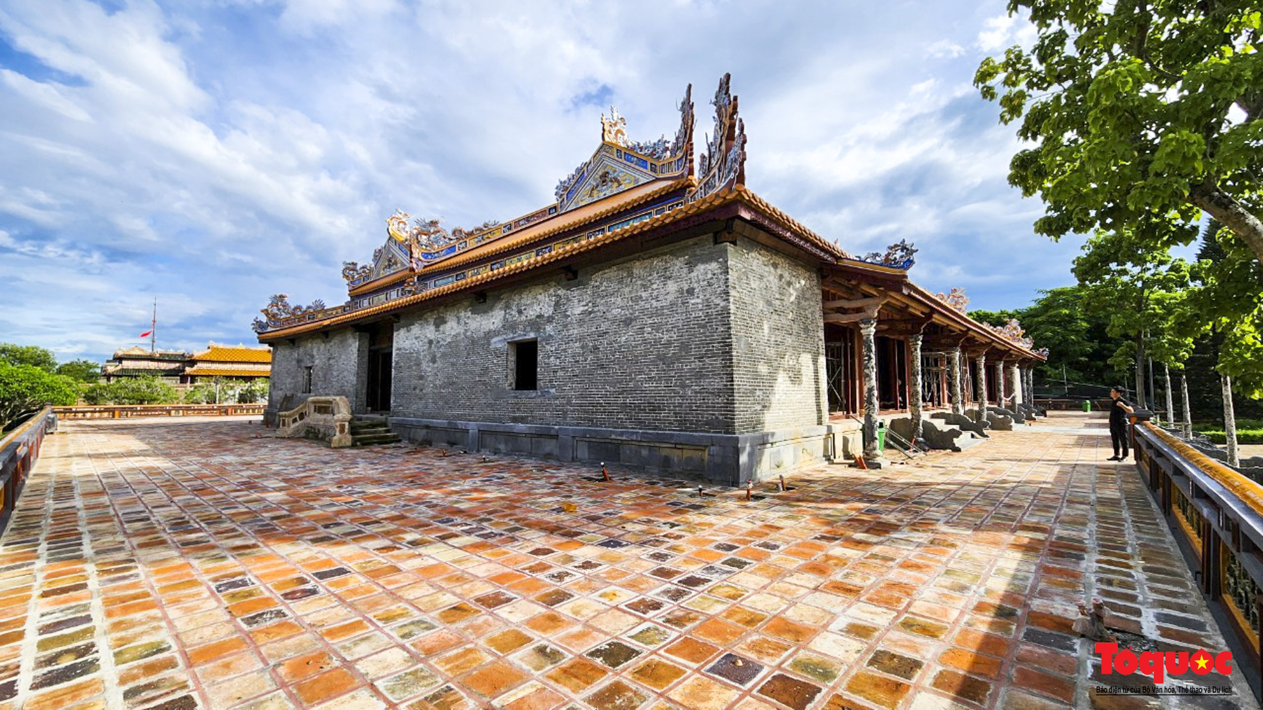 Diện mạo điện Thái Hòa sau gần 3 năm "đại trùng tu" - Ảnh 5. Diện mạo điện Thái Hòa sau gần 3 năm "đại trùng tu" - Ảnh 5.