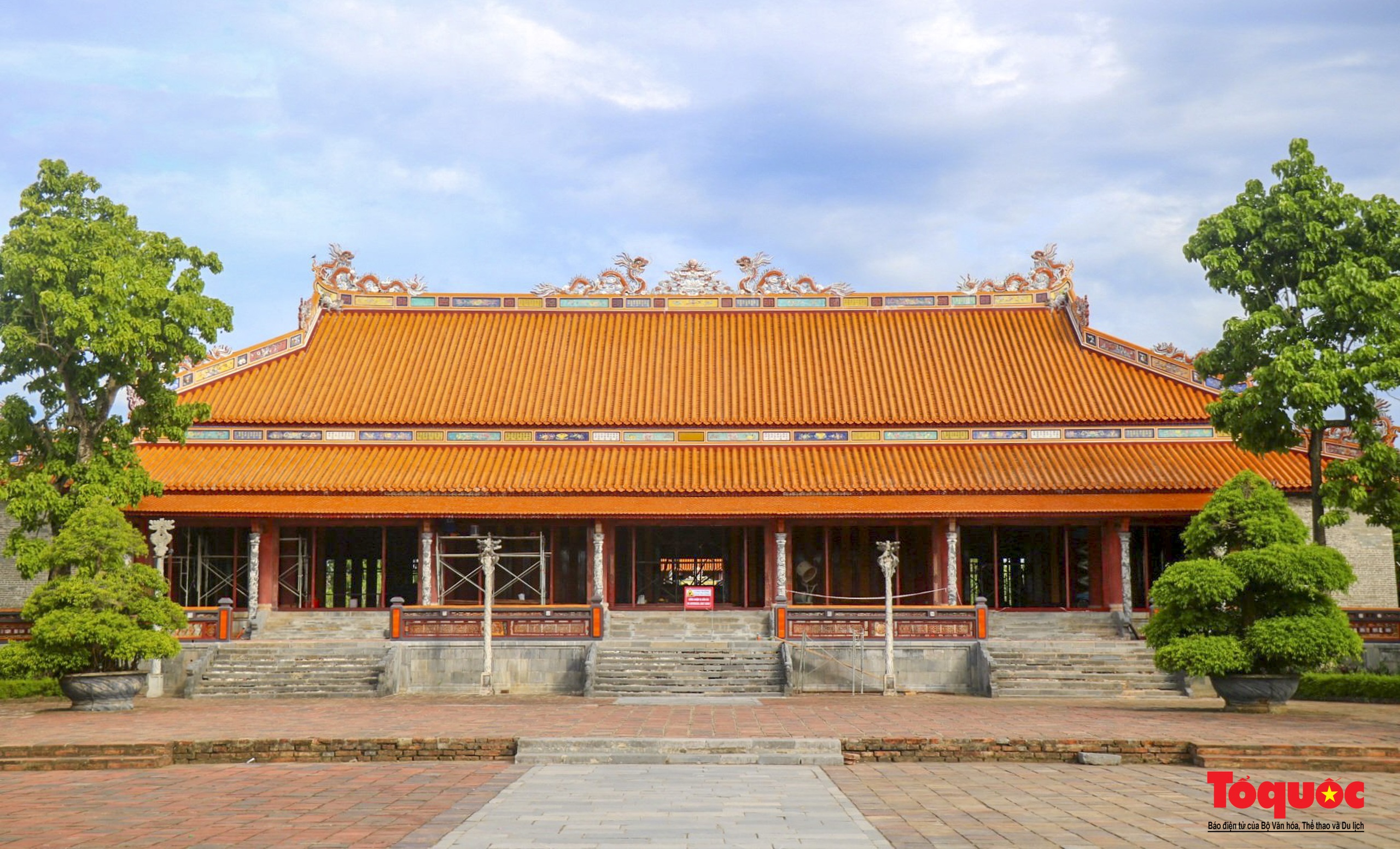 Diện mạo điện Thái Hòa sau gần 3 năm "đại trùng tu" - Ảnh 16. Diện mạo điện Thái Hòa sau gần 3 năm "đại trùng tu" - Ảnh 16.
