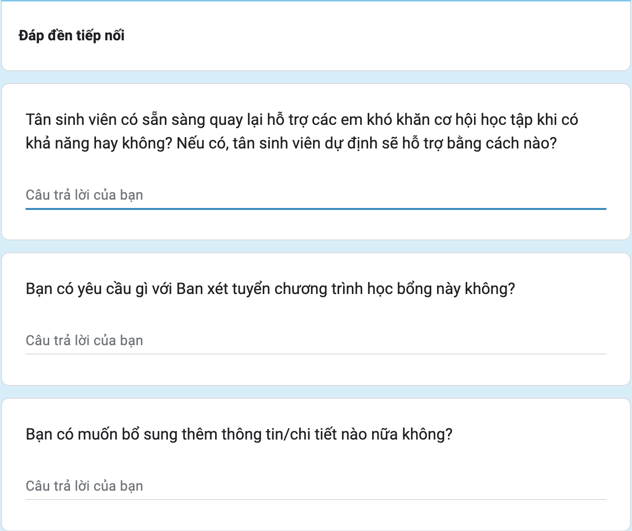 Hướng dẫn cách đăng ký học bổng Tiếp sức đến trường 2024 cho tân sinh viên- Ảnh 8. Hướng dẫn cách đăng ký học bổng Tiếp sức đến trường 2024 cho tân sinh viên- Ảnh 8.