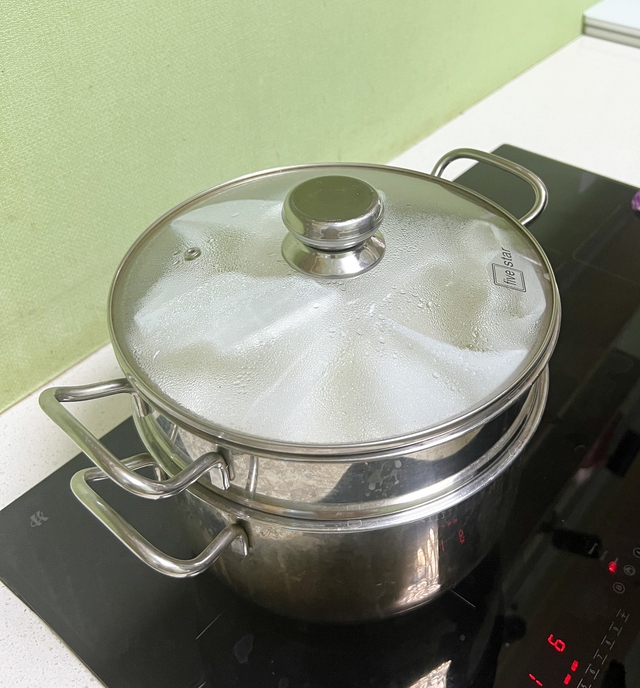 Cách làm xôi cốm sen dừa thơm phức chuẩn món quà thu Hà Nội- Ảnh 14. Cách làm xôi cốm sen dừa thơm phức chuẩn món quà thu Hà Nội- Ảnh 14.