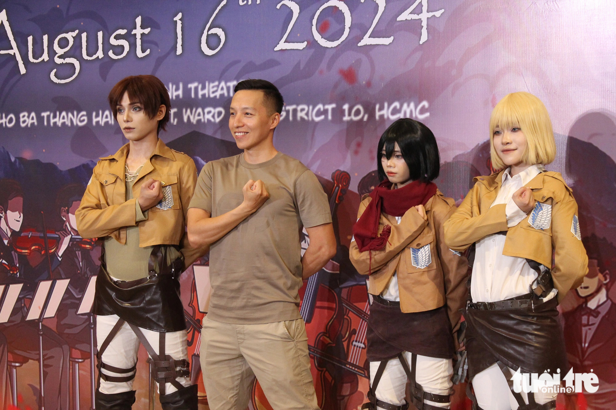 Đập cánh tự do cùng đêm nhạc Attack on Titan- Ảnh 2. Đập cánh tự do cùng đêm nhạc Attack on Titan- Ảnh 2.