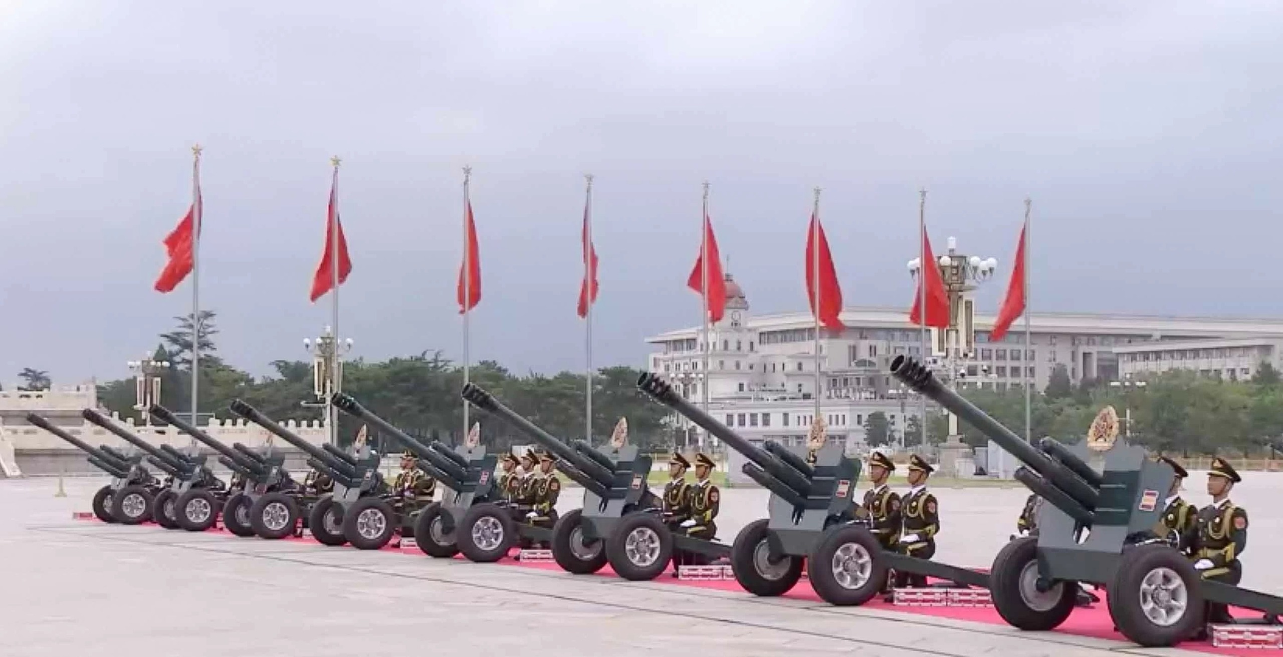 Trung Quốc bắn 21 phát đại bác, chào mừng Tổng Bí thư, Chủ tịch nước Tô Lâm và phu nhân- Ảnh 3. Trung Quốc bắn 21 phát đại bác, chào mừng Tổng Bí thư, Chủ tịch nước Tô Lâm và phu nhân- Ảnh 3.
