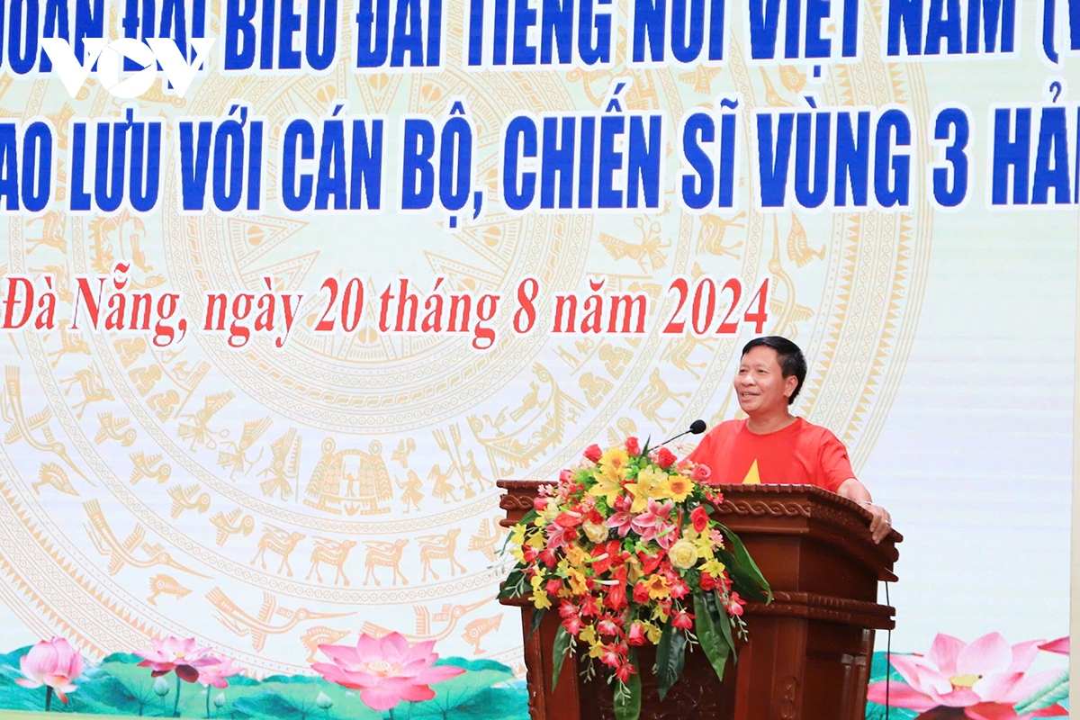 Đoàn công tác vov giao lưu với cán bộ, chiến sĩ vùng 3 hải quân hình ảnh 3 Doan cong tac vov giao luu voi can bo, chien si vung 3 hai quan hinh anh 3