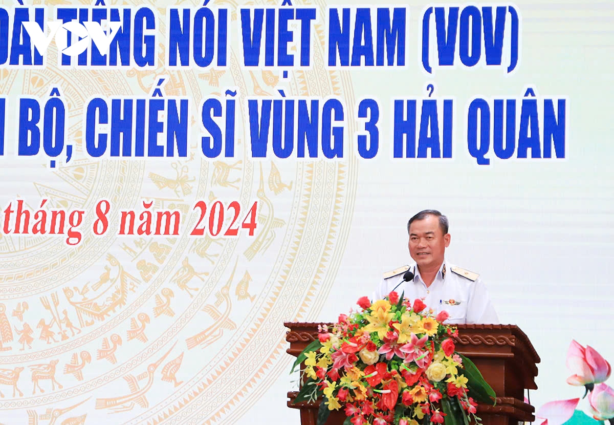 Đoàn công tác vov giao lưu với cán bộ, chiến sĩ vùng 3 hải quân hình ảnh 11 Doan cong tac vov giao luu voi can bo, chien si vung 3 hai quan hinh anh 11